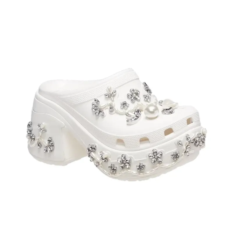 Crocs Siren Clog Simone Rocha Chalk-3