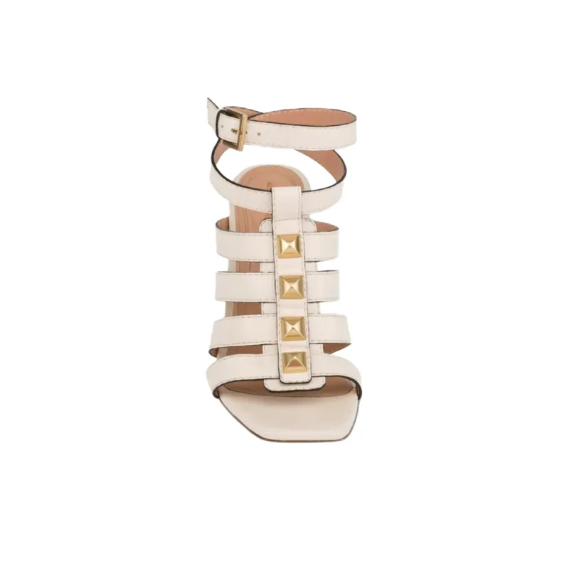 ALBERTA FERRETTI Roman Sandals 10cm Women's White-4