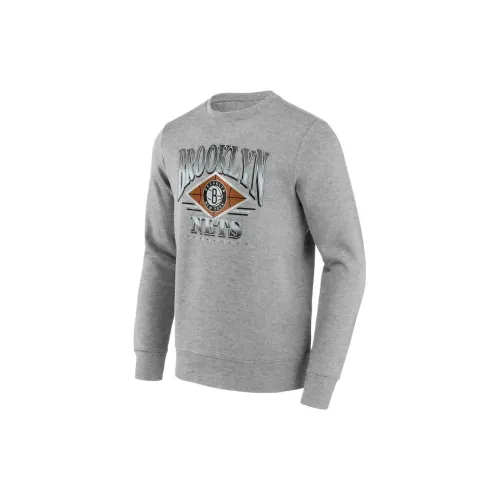 NBA Brooklyn Nets Sweatshirts Men Gray