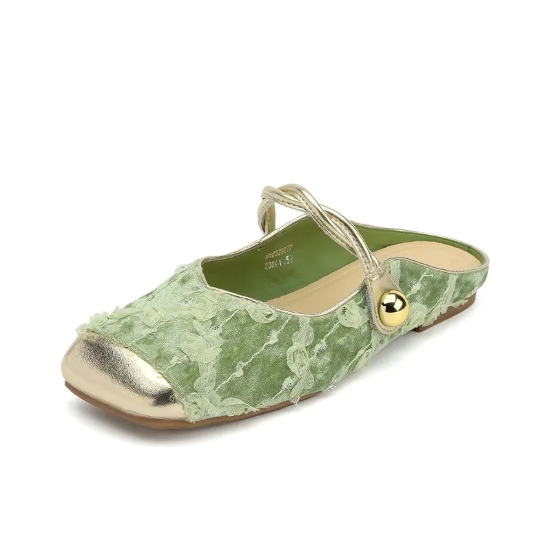 GEMEIQ Quiet Odor Resistant Slip Resistant Wrap toe Slippers Women's-12