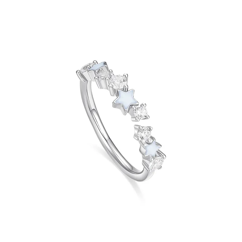 KADER 925 Sterling Silver Rings Unisex Glow in The Dark Color, Box-3