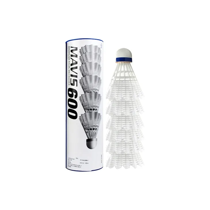 YONEX Mavis Collection M 600 Nylon Shuttlecock 6 Pack Nylon Everyday Shuttlecocks-1