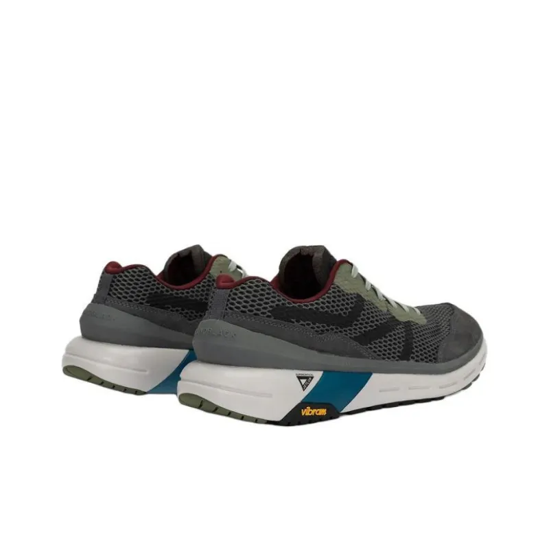 Vibram x BRANDBLACK Breathable Lightweight Low-Top Running Shoes Men's Charcoal Gray-3
