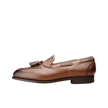 Edward Green Belgravia Boat Shoes Men's Umber