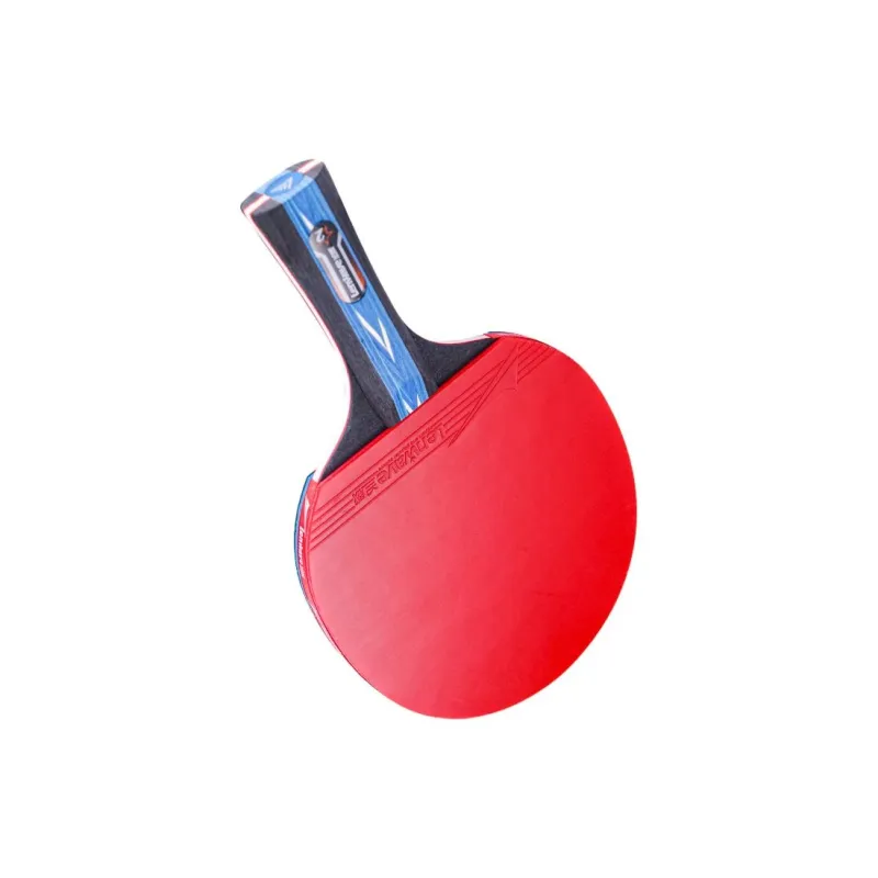 LENWAVE Ping Pong Paddles Unisex All Wood Red/Black-2