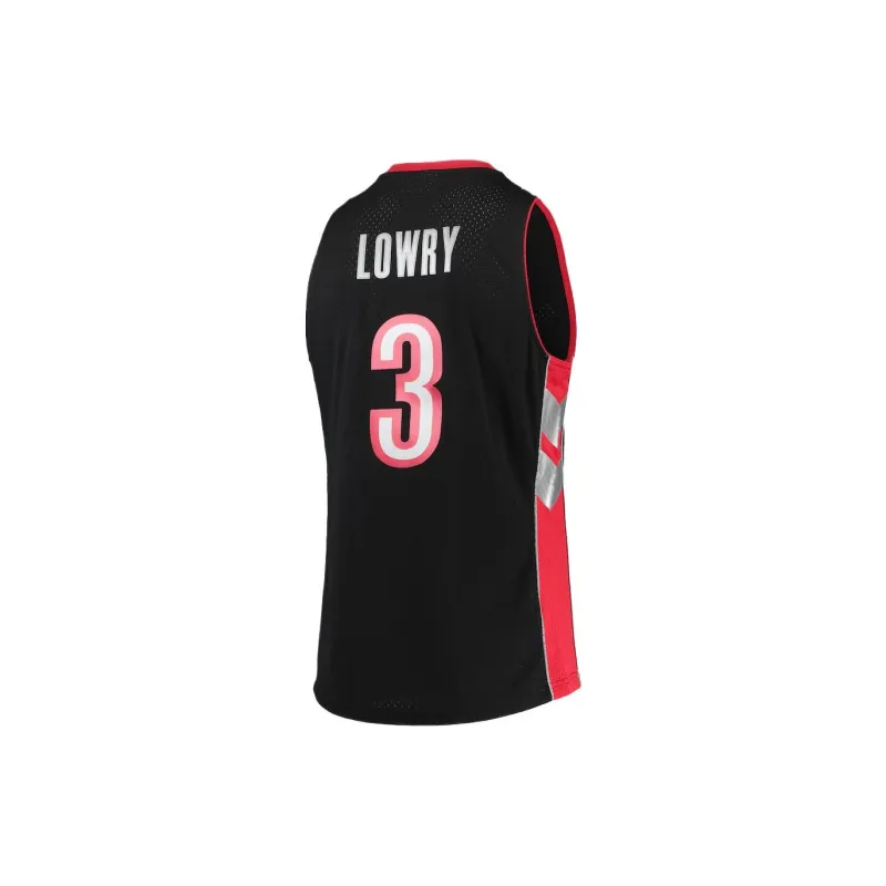 NBA Mitchell & Ness Kyle Lowry Basketball Jerseys Men's Black-1