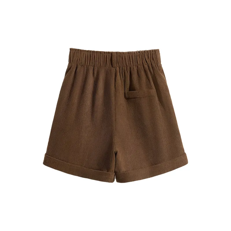 Cypress House Casual Shorts Women's Dark Coffee-1