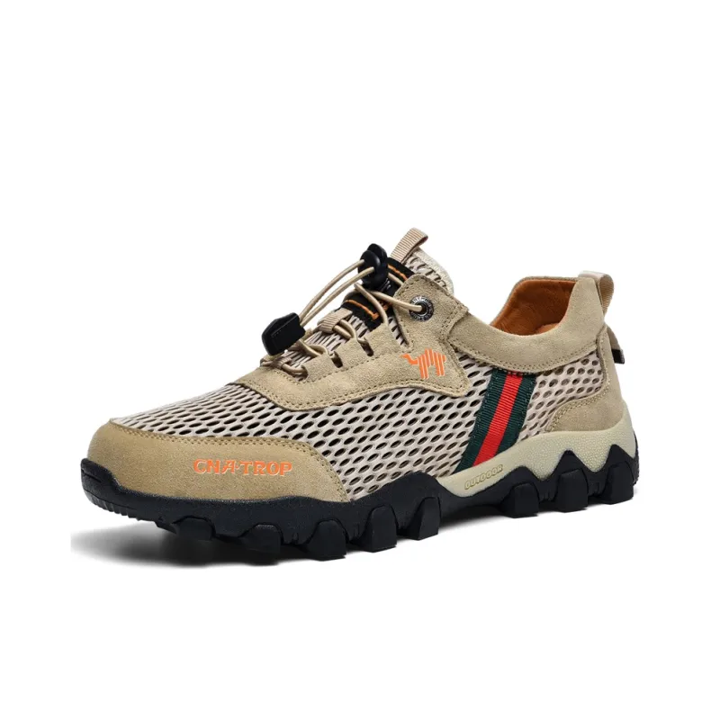 Pilot the camel Outdoor Shoes Men Low Top Black, Dark Blue, Brown-4