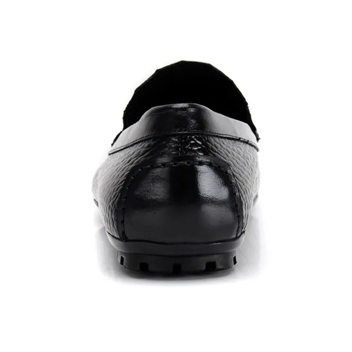 Bansley Gommino Loafers Men's Black-4