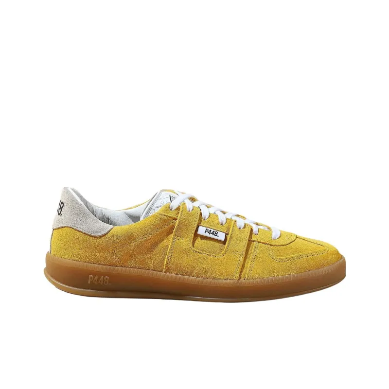 P448 Monza Low-Top Skateboard Shoes Unisex Yellow-1