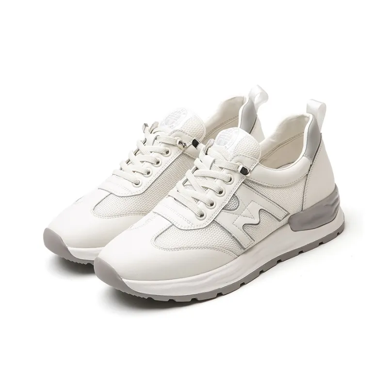 Cigna Breathable Mid-Top Mid-Age Mother Shoes-6