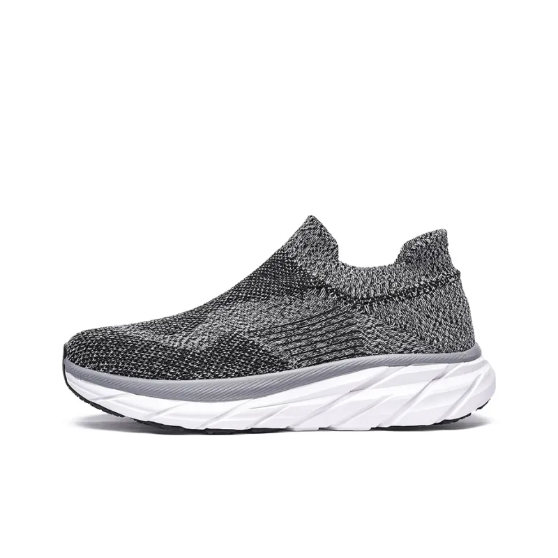 SENGUIBUCK Breathable Lightweight Low-Top Casual Shoes Men's Gray-1