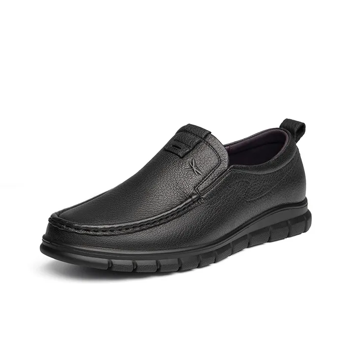 RED DRAGONFLY Commute Business Casual Shoes Men's Black Trendy-0