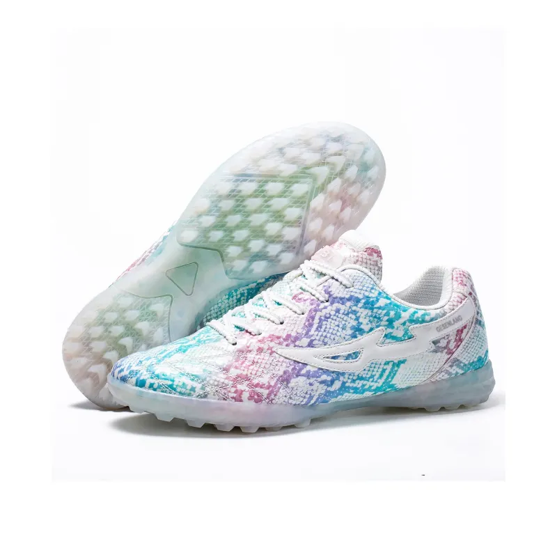 GESENLANG Slip-Resistant Lightweight Reflective With High Visibility Soccer Shoes Unisex-3