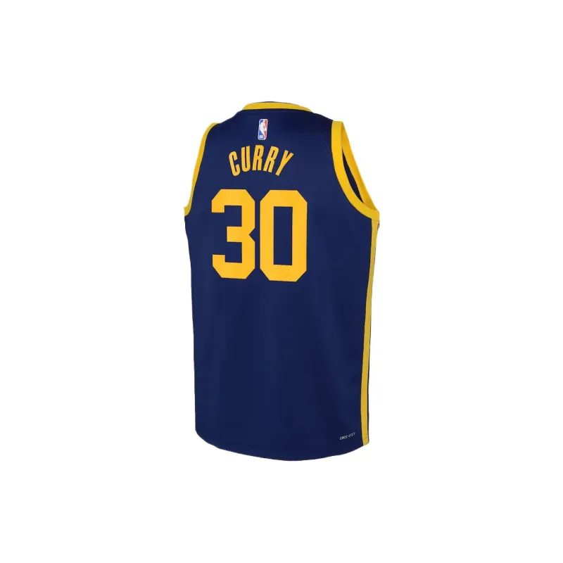 NBA x Jordan Golden State Warriors Basketball Jerseys Unisex Blue-1