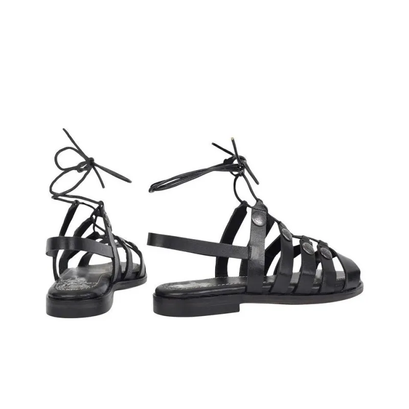 Alberto Fasciani FELICIA 84044 Roman Sandals Women's Black-4