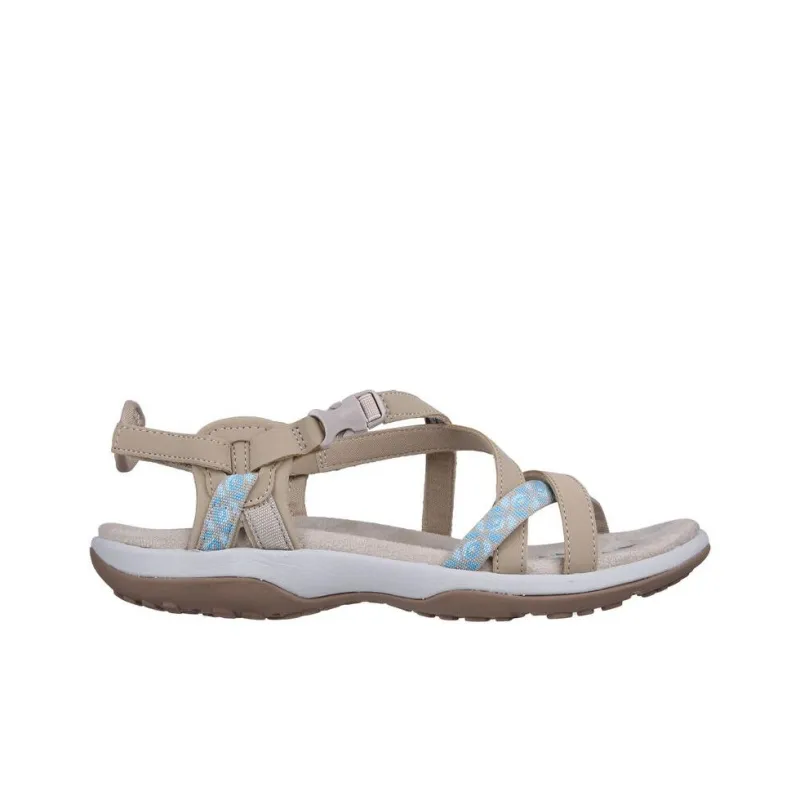 Skechers Reggae Slim Beach Sandals Women's Brown-1