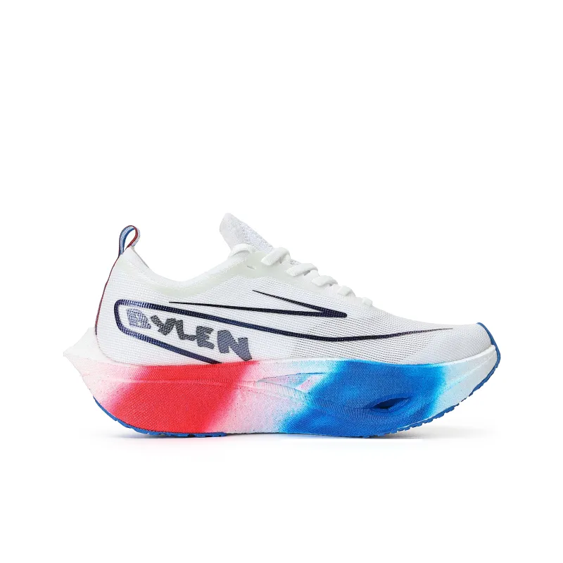 BYLEN Running Shoes Unisex Low Top Red, Blue-2