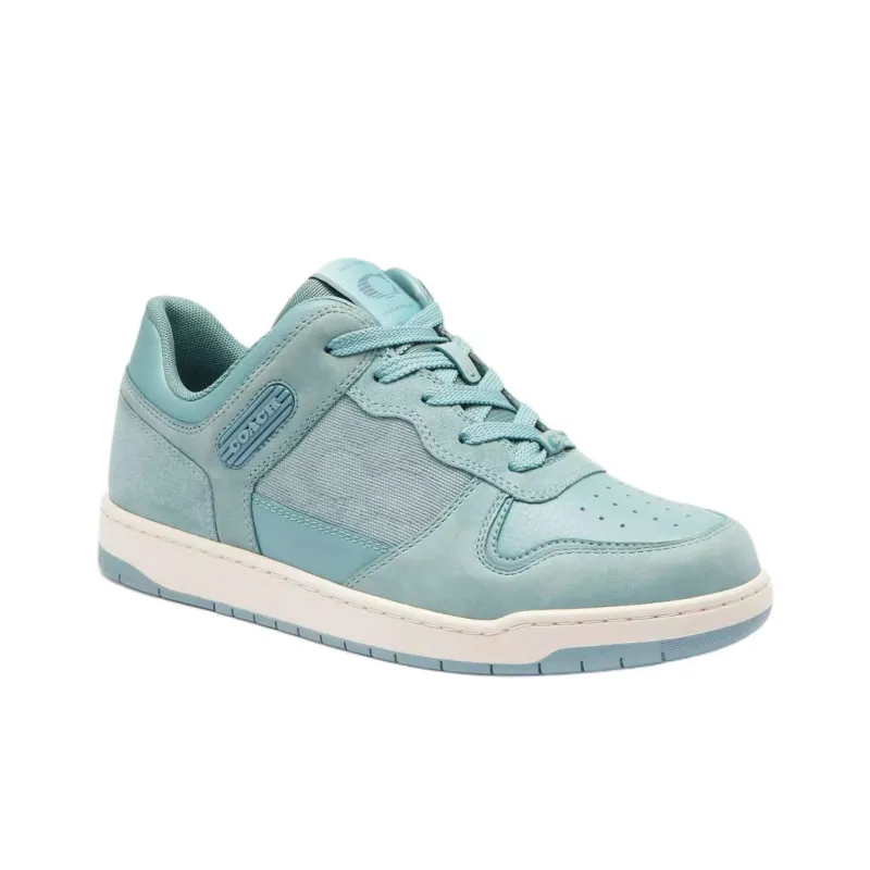 COACH C201 Skateboard Shoes Women's Blue Crystal-2