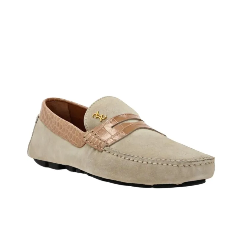 Billionaire Loafers Men's Beige-2