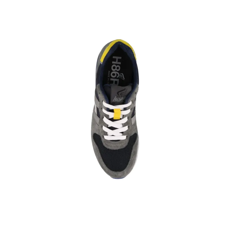 HOGAN Low-Top Casual Shoes Men's Gray-4