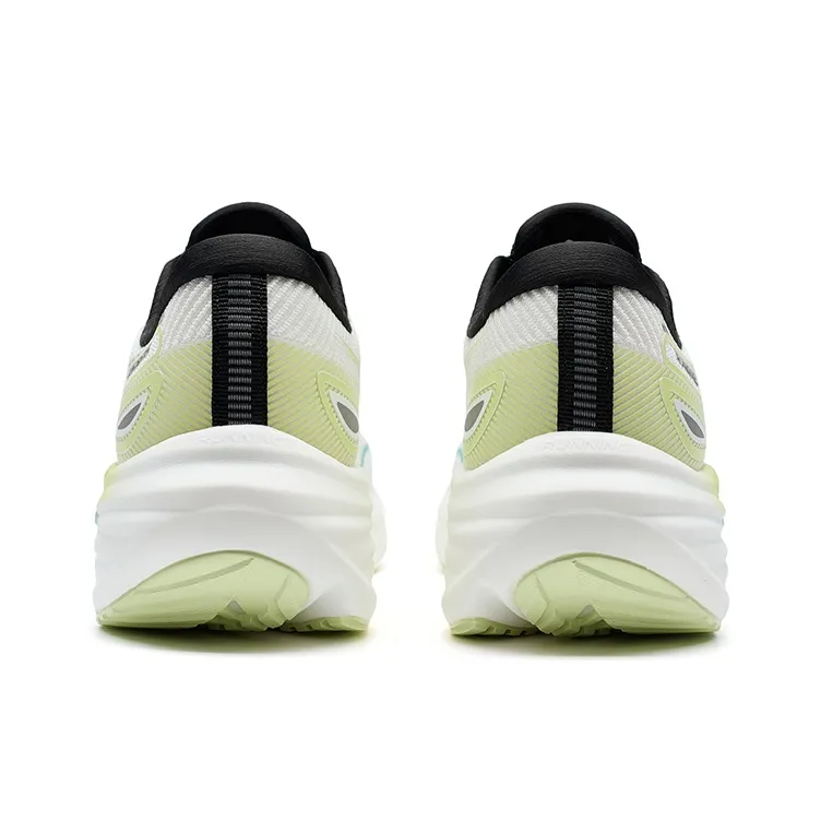 XTEP Running Shoes Men Low Top Sail White/Jelly Green-3