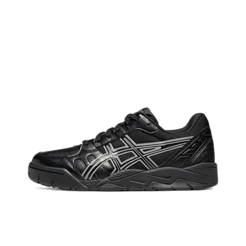 Asics Casual Shoes Unisex Low-Top Black/Silver