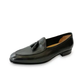ANTONIO BAREZZI 2024 Summer Men's New Arrival Yuppie Style Pre-Cow Leather Belgian Loafers