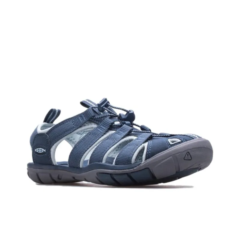 KEEN Beach Sandals Women's Blue White-2
