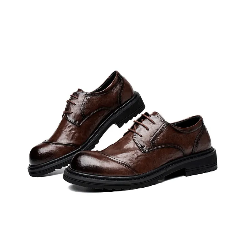 Cachiotti Men's Casual Shoes Men Low Top Black/Brown-7
