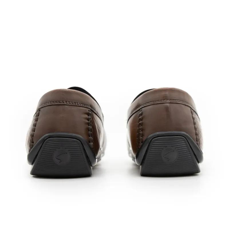 Satchi Slip on Loafers Men's Light Brown-4