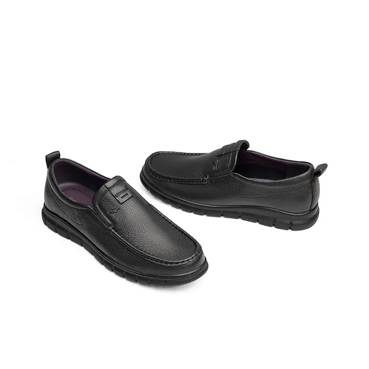 RED DRAGONFLY Commute Business Casual Shoes Men's Black Trendy-5