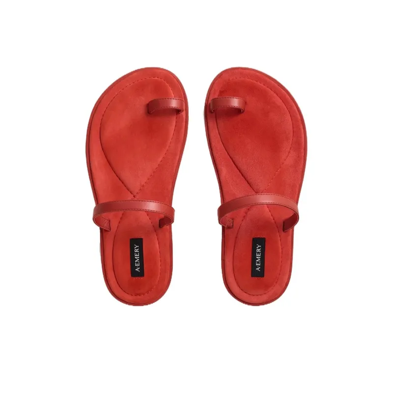 A.EMERY Slide Slippers Women's Red-4