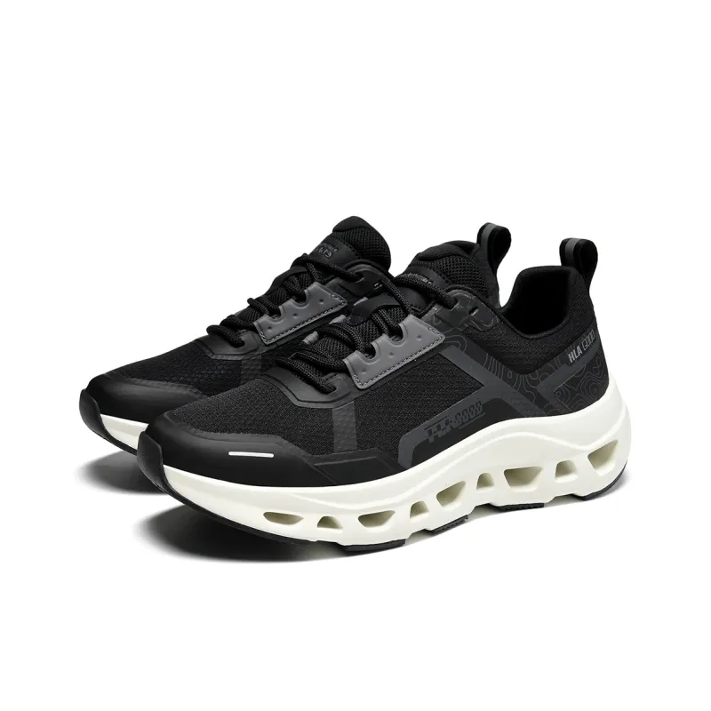 HLA Trendy Height Increasing Breathable Mesh Athletic Shoes Wear-Resistant Platform Casual Shoes Chunky Sneakers Men's-1