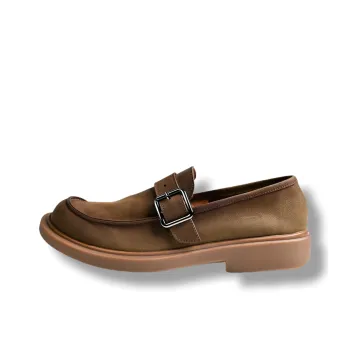 Brounvanm Loafers 3cm Men's Khaki