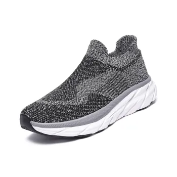 SENGUIBUCK Breathable Lightweight Low-Top Casual Shoes Men's Gray
