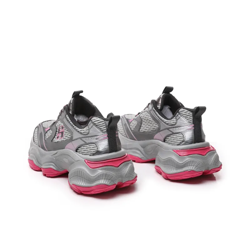 HSTYLE Cushioning Anti-Slip And Wear-Resistant Low-Top Chunky Sneakers Women's-8