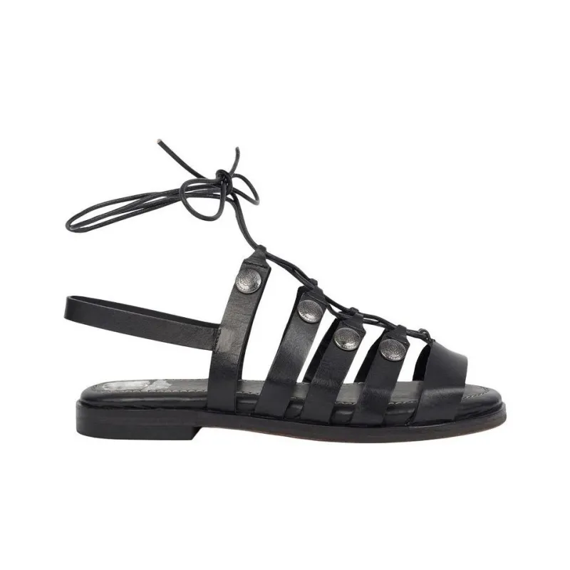Alberto Fasciani FELICIA 84044 Roman Sandals Women's Black-1