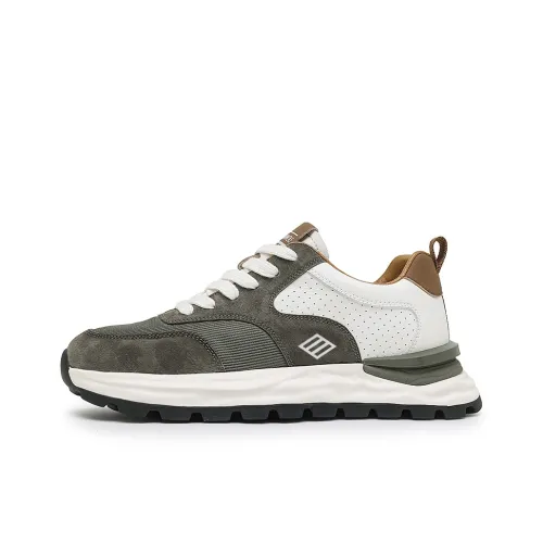 JOSEPH ABBOUD Anti-Slip Wear-Resistant Low-Top Casual Shoes Men's
