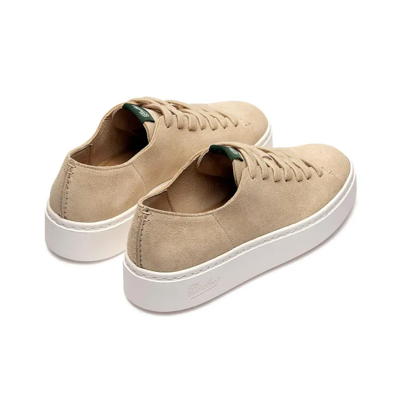 Paraboot Nova Low-Top Skateboard Shoes Women's Beige-4