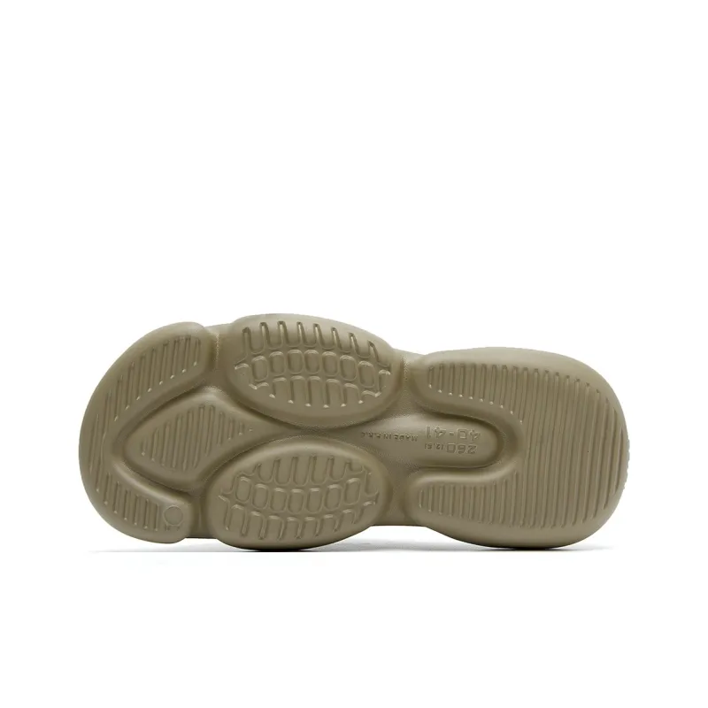 HLA Slide Slippers Men Black/White/Sand-14