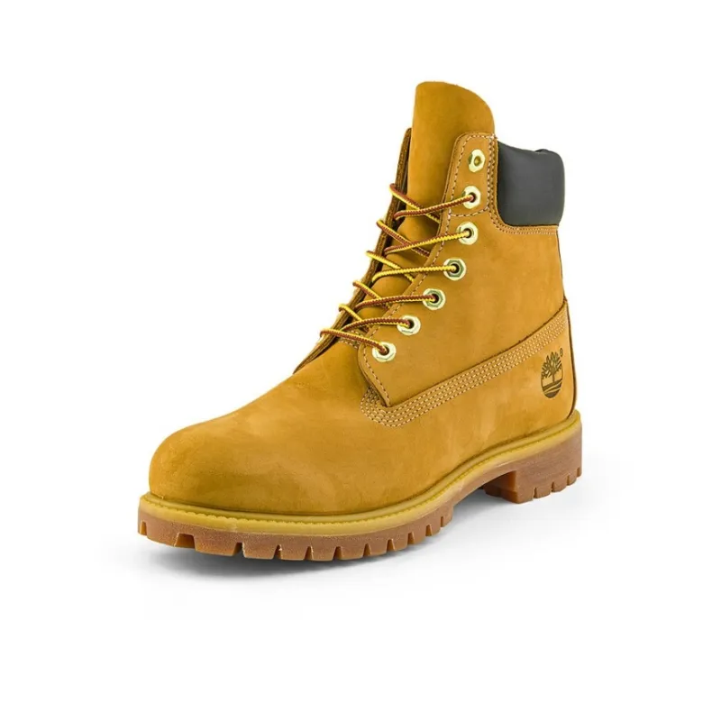Timberland PREMIUM Water Resistant Short Outdoor Boots High Top Unisex Wheat-2