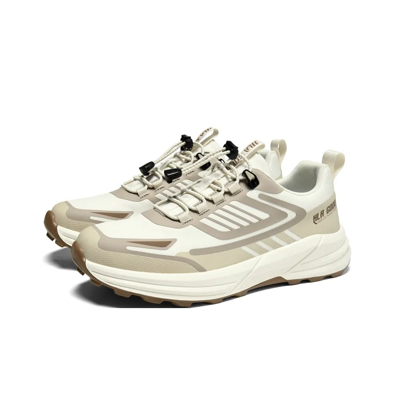 HLA Trendy Versatile Breathable Height Increasing Athletic Shoes-Lace-Free Casual Shoes Chunky Sneakers Men's-8