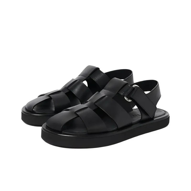 STUDIO NICHOLSON Roman Sandals Women's Black-2