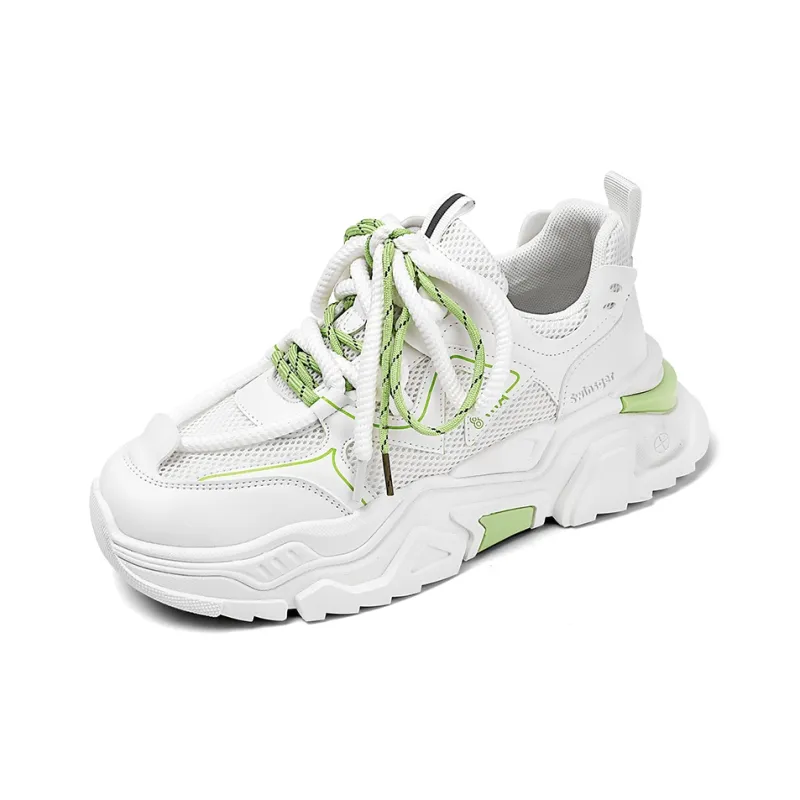 Swinsger Slip Resistant And Breathable Low Top Chunky Sneakers Men's-1