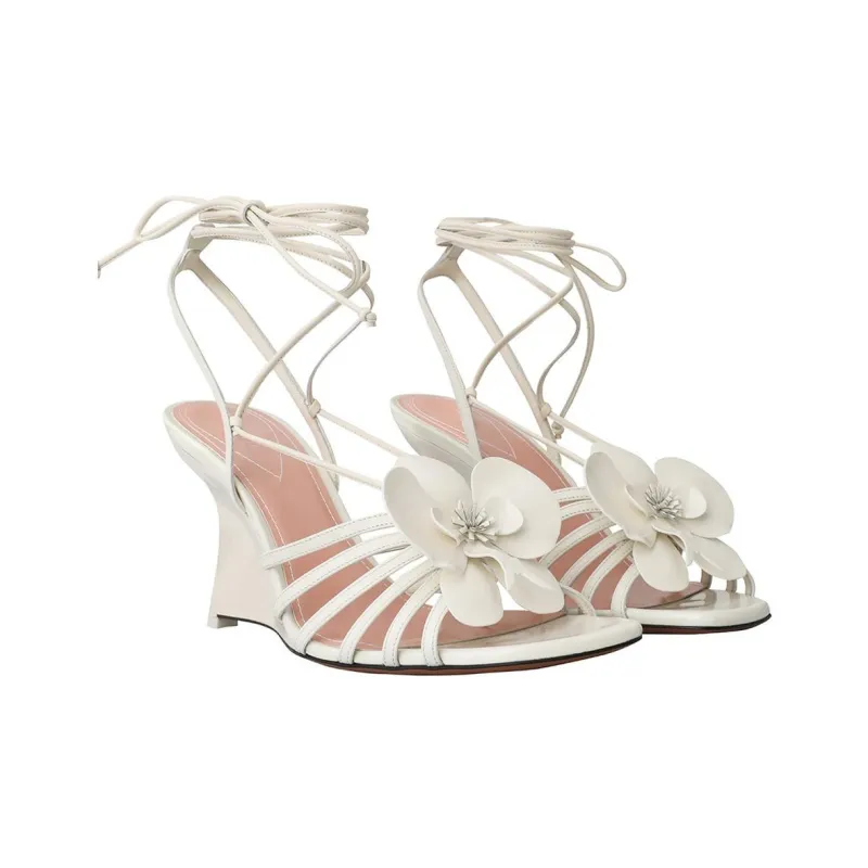 Zimmermann Natura Roman Sandals 8.5cm Women's White-2