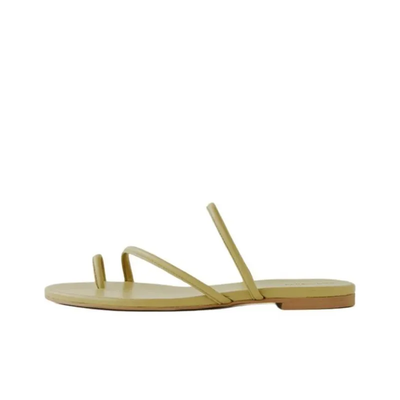 REFORMATION Abrasion-Resistant Slide Slippers Women's Green-0