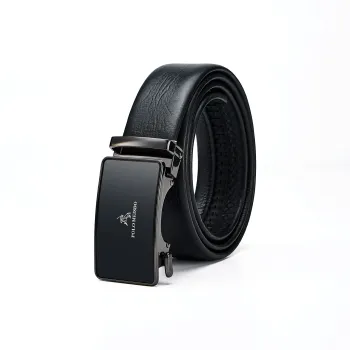 POLOMEISDO Pure Cow Leather Casual Business Belt Men's 3.5cm Greeting Card Contact Customer Service For Writing