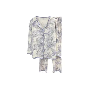 Sleeping Beauty Pajama Set Women's Blue