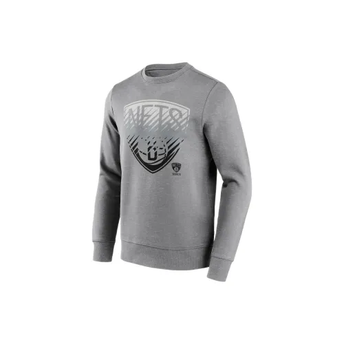 NBA Brooklyn Nets Sweatshirts Men Gray